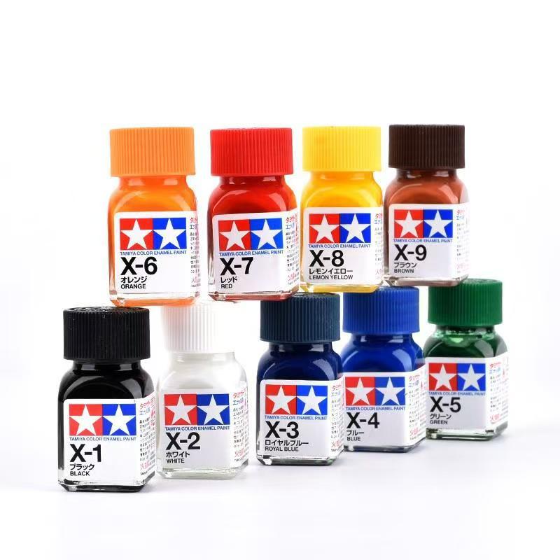Tamiya Model Paint Set - 10ML X1-X34 Farba olejna, błyszcząca, wojskowa