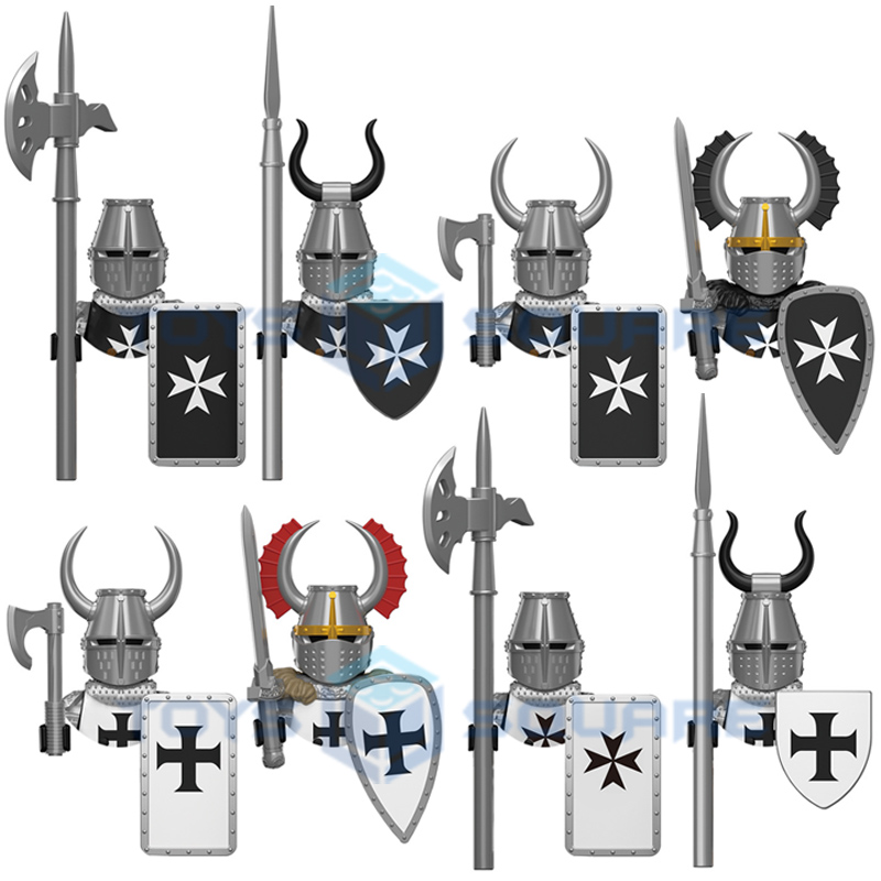 Lego Set Creator - Średniowieczny Teutonic Knights Hospitaller Model Blocks