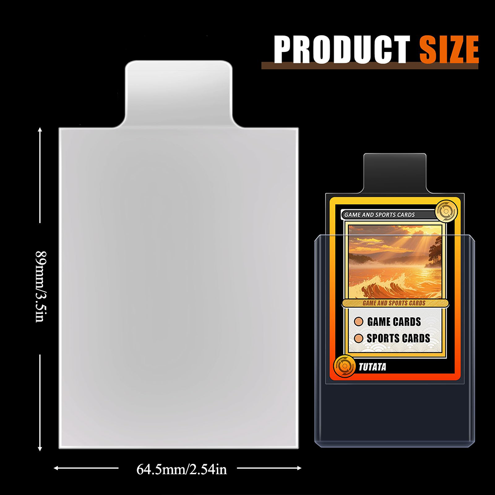 100 szt. Przezroczyste, podwyż – Graded Card Display recenzja i cena